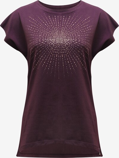 YOGISTAR.COM Performance Shirt in Beige / Berry, Item view
