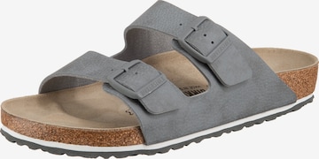 BIRKENSTOCK Pantolette 'Arizona' in Grau: predná strana