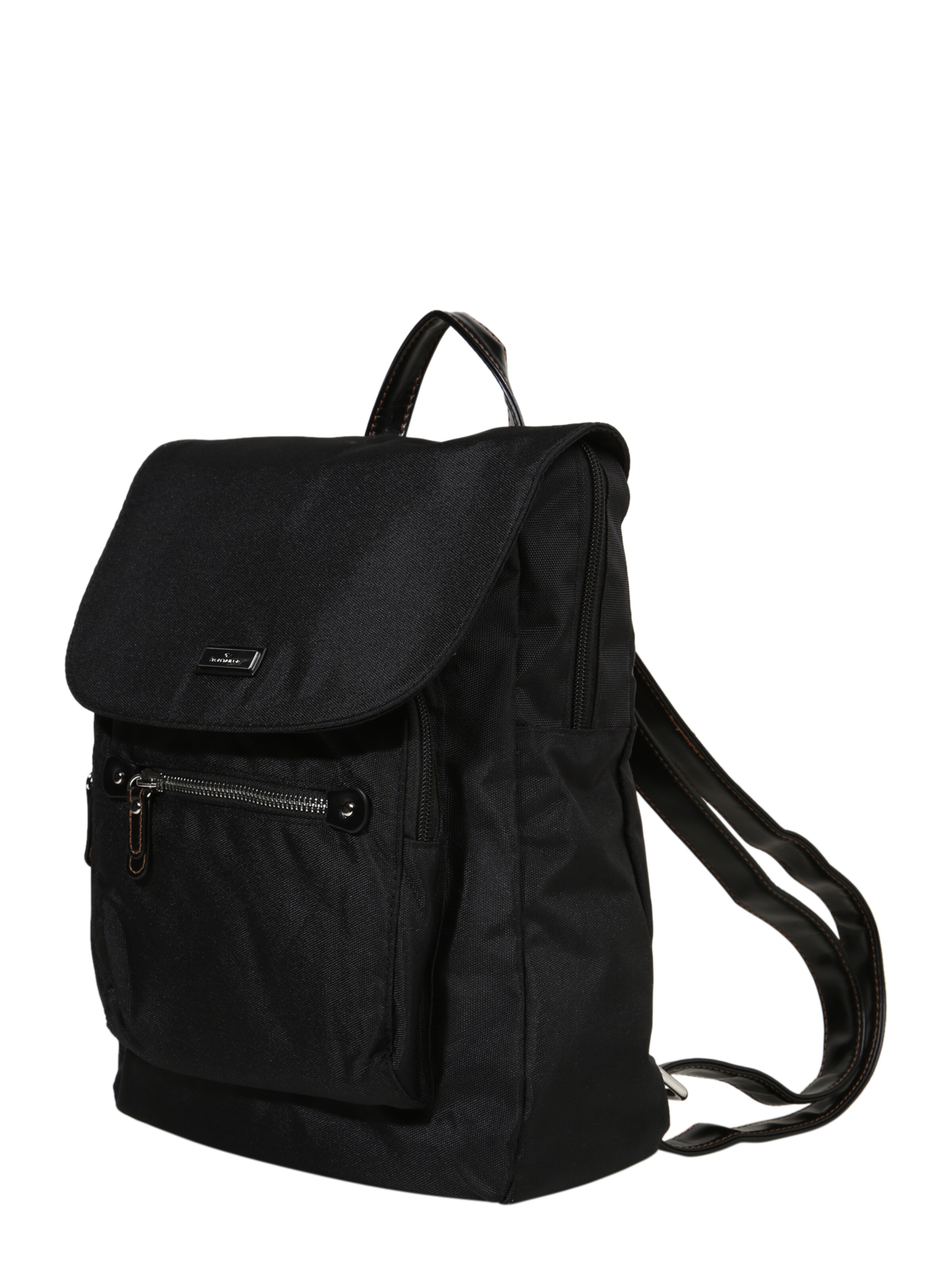 Sac à dos 'Rina' TOM TAILOR en noir : sur le côté