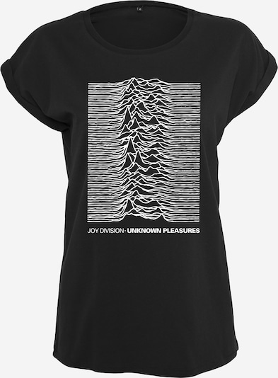 Merchcode Shirt 'Joy' in de kleur Zwart / Wit, Productweergave