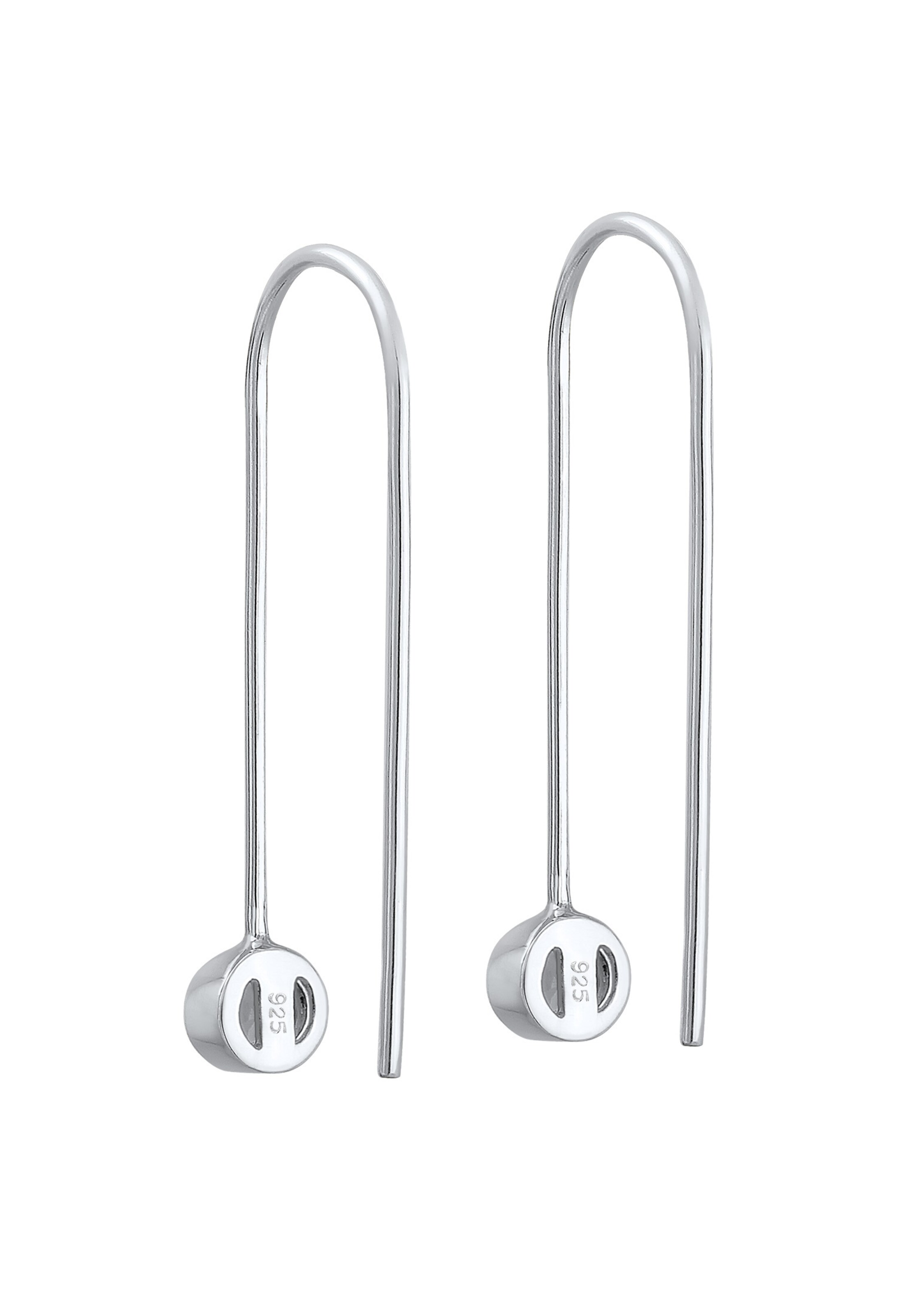 Boucles d'oreilles 'Solitär-Ohrring' ELLI en argent