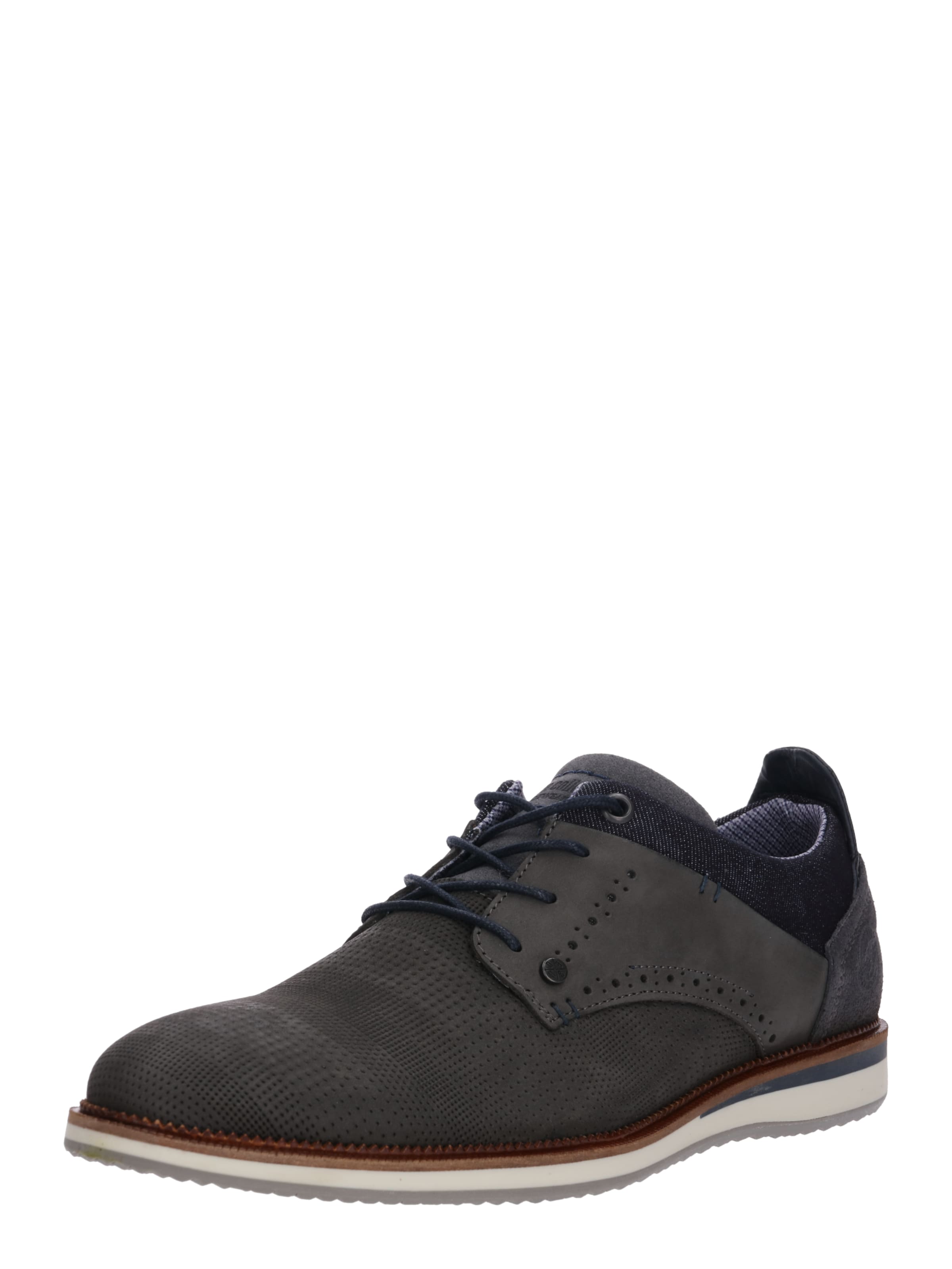 Men Low shoes | BULLBOXER Lace-Up Shoes in Anthracite - QZ90936