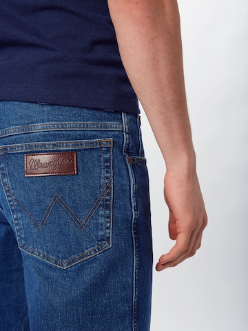 Slimfit Jeans 'TEXAS SLIM' de la WRANGLER pe albastru