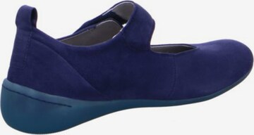 THINK! Ballet Flats with Strap in Blue