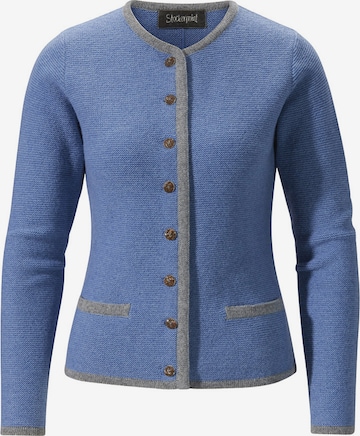 STOCKERPOINT Knit Cardigan in Blue: front