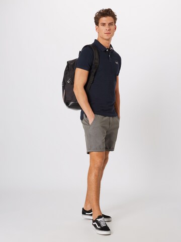 Superdry Poloshirt in Blau