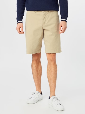 GAP Normální Chino kalhoty – béžová: přední strana