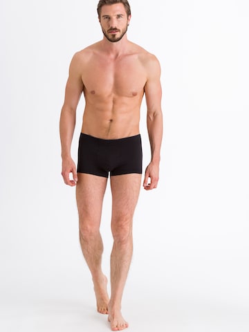 Hanro Trunks in Schwarz: predná strana