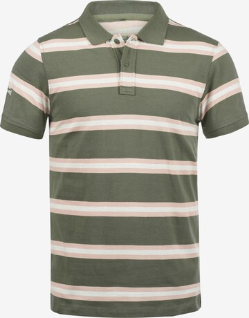BLEND Shirt 'Pique' in Groen: voorkant