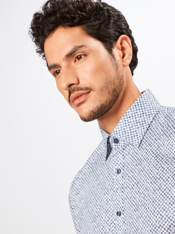 Coupe regular Chemise business OLYMP en bleu