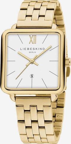 Liebeskind Berlin Zegarek analogowy w kolorze złoty