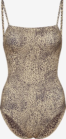 EDITED Bustier Badeanzug 'Gracie' in Beige: predná strana