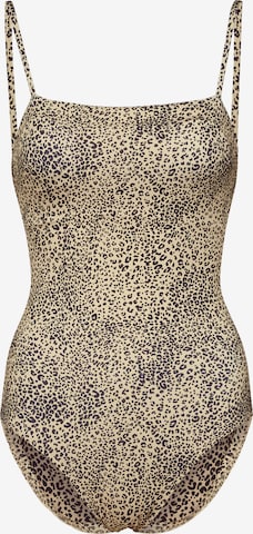 EDITED Bustier Badeanzug 'Gracie' in Beige: predná strana