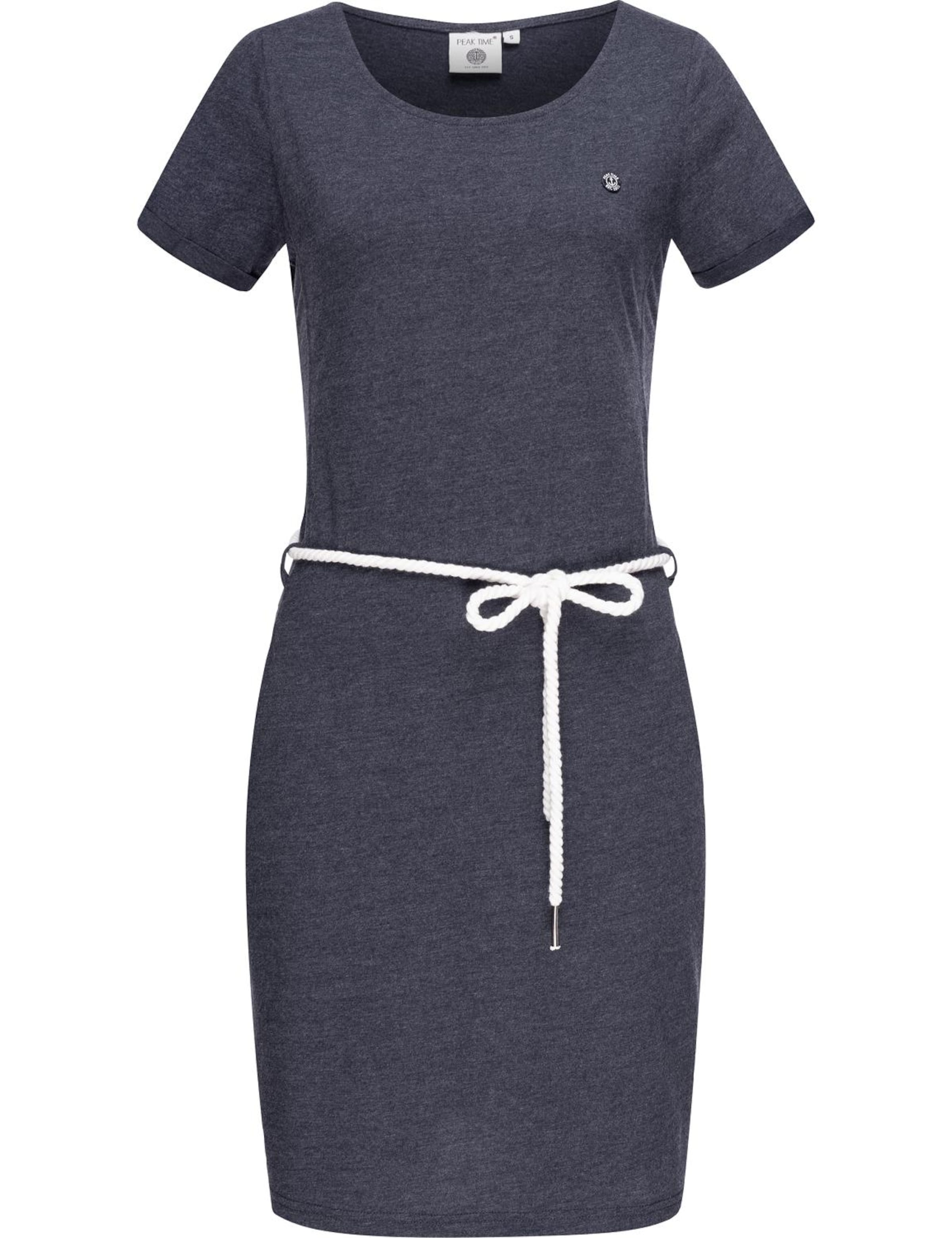 Peak Time Kokerjurk &#x27; L80022 &#x27; in Blauw: voorkant