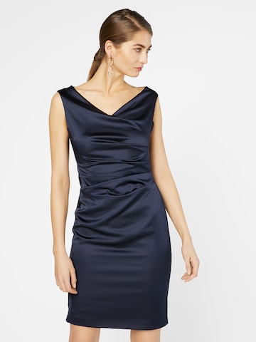 Vera Mont Sheath Dress in Blue: front