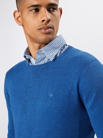 TOM TAILOR Regular fit Trui in Blauw