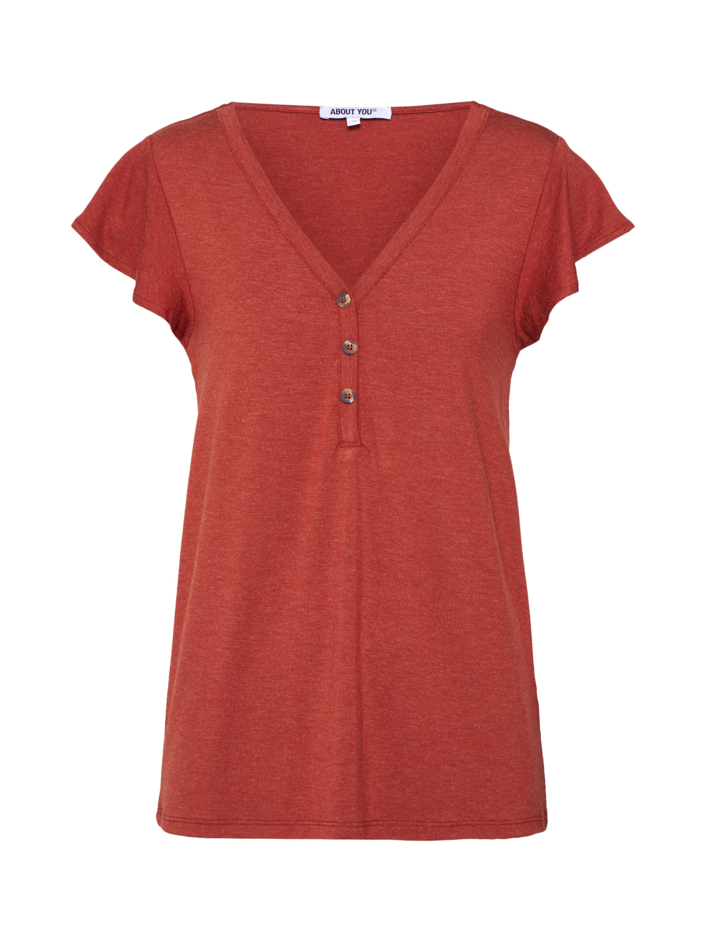 ABOUT YOU - Shirt 'Majella' in de kleur Roestrood