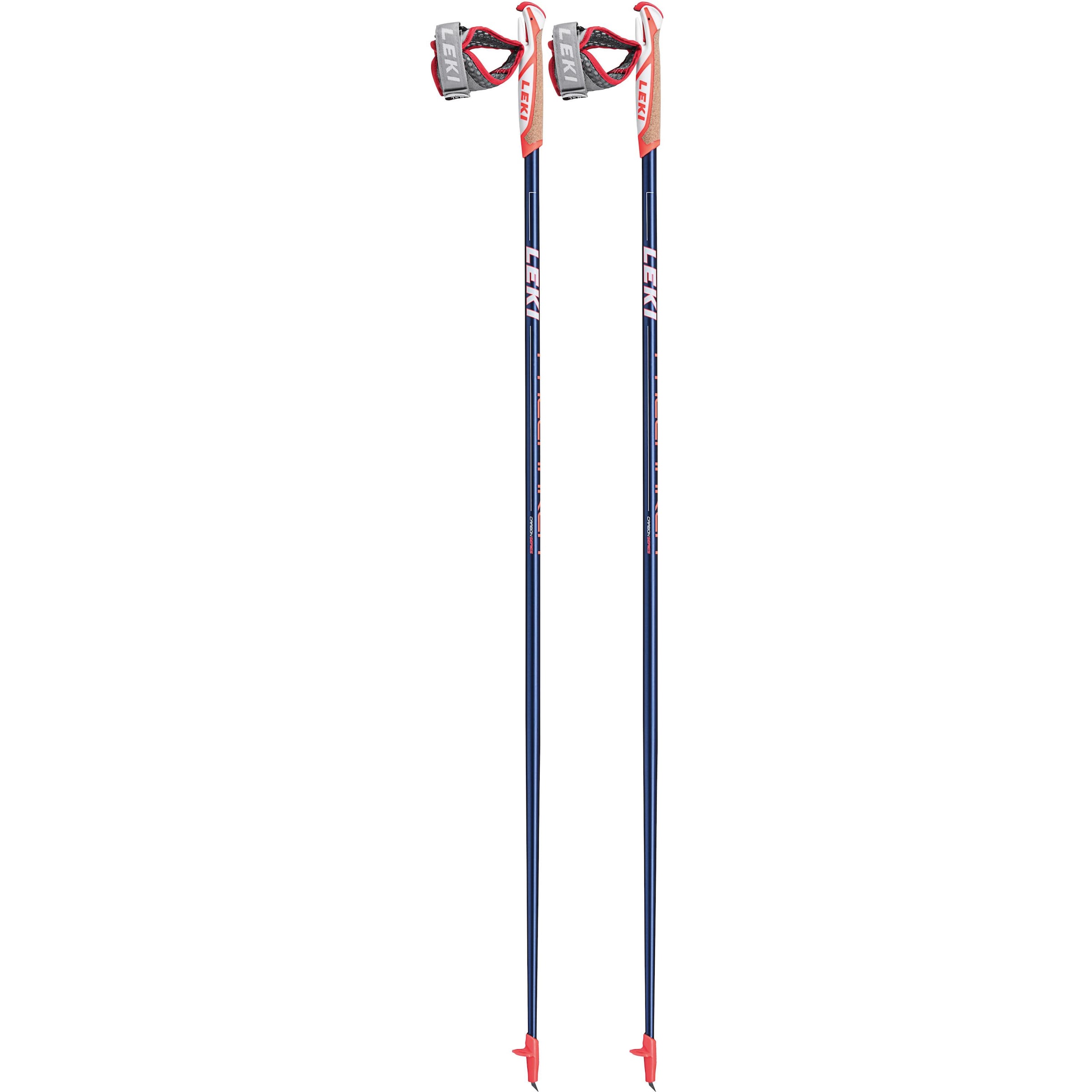 LEKI Nordic Walking-Stock 'Pacemaker' in Blau: Vorderseite