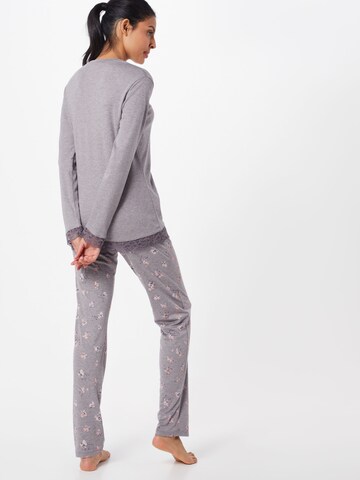 Pyjama SCHIESSER en gris : derrière