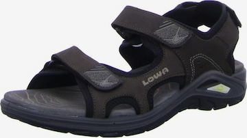 LOWA Sandals in Grey: front