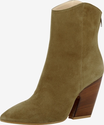 EVITA Ankle Boots in Green: front