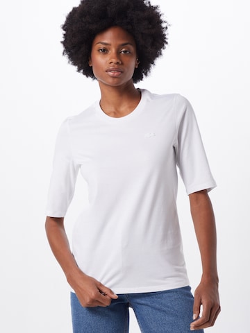 T-shirt LACOSTE en blanc : devant