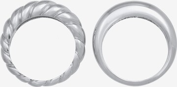 ELLI PREMIUM Ring 'Twisted' in Silber