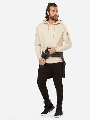 Urban Classics Sweatshirt i beige