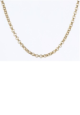 FIRETTI Edelstahlkette in Gold: Vorderseite