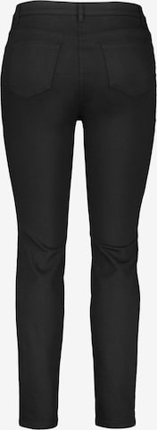 SAMOON Slim fit Pants 'Betty' in Black