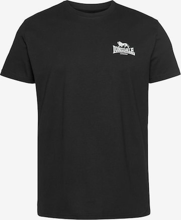 LONSDALE Shirt in Black