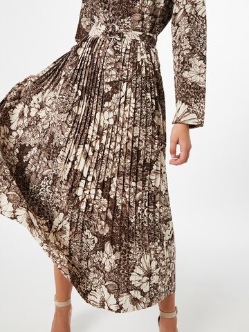 SELECTED Blusenkleid 'Zuri-Florenta' in Braun
