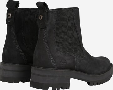TIMBERLAND Chelsea Boots 'Courmayeur Valley' in Black: back