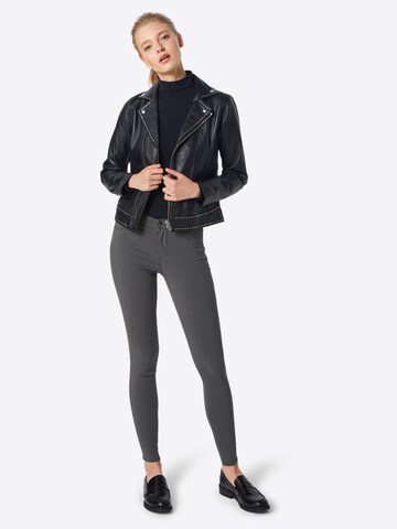 PIECES - Skinny Jeggings em cinzento