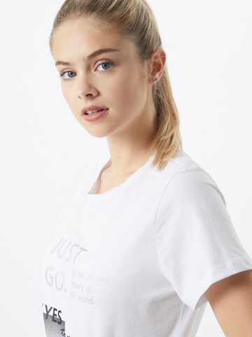 T-shirt 'Maia' SISTERS POINT en blanc