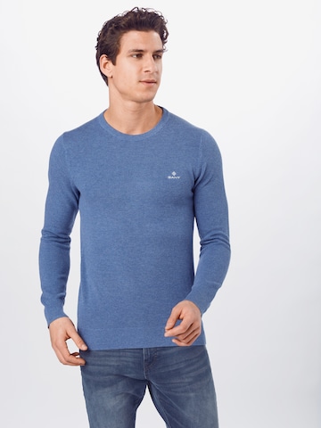 Pull-over GANT en bleu : devant