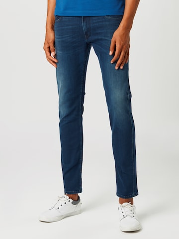 REPLAY Slimfit Jeans 'Anbass' in Blauw: voorkant