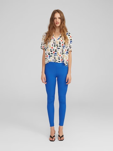 EDITED Skinny Leggings 'Shaylee' in Blau