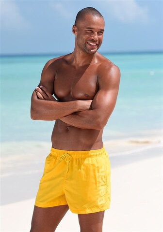 BENCH Board Shorts in Yellow: front