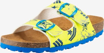 LICO Slippers in Yellow: front
