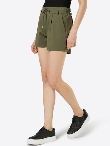 ONLY Regular Pleat-front trousers 'ONLPoptrash' in Green: front