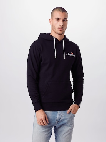 ELLESSE Regular fit Sweatshirt 'Primero' in Zwart: voorkant