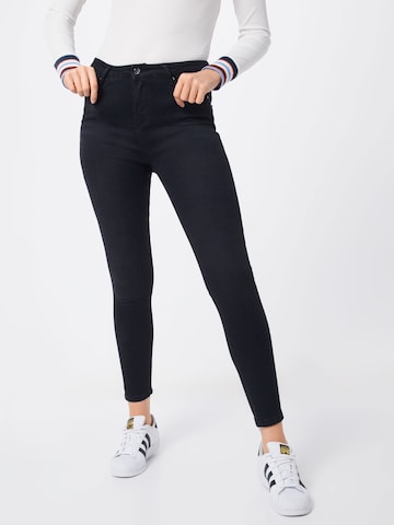 Hailys - Skinny Vaquero 'Talina' en negro: frente