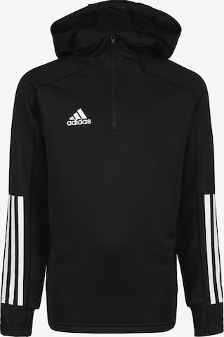 ADIDAS PERFORMANCE Athletic Sweatshirt 'Condivo 20' in Black: front