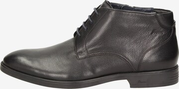 SIOUX Lace-Up Boots in Black: front