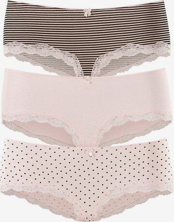 LASCANA Boyshorts in Pink: front