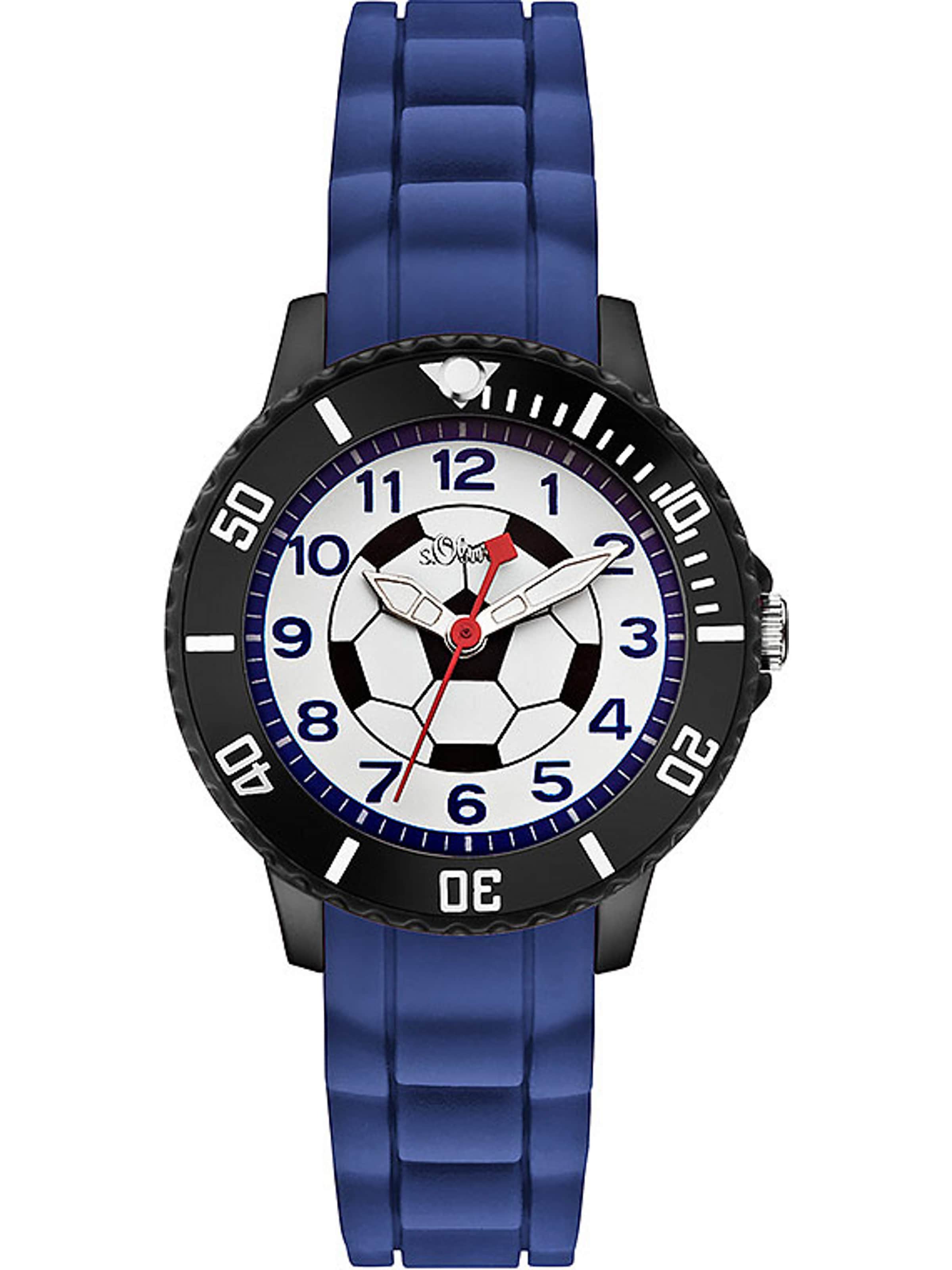 s.Oliver Watch in Blue: front