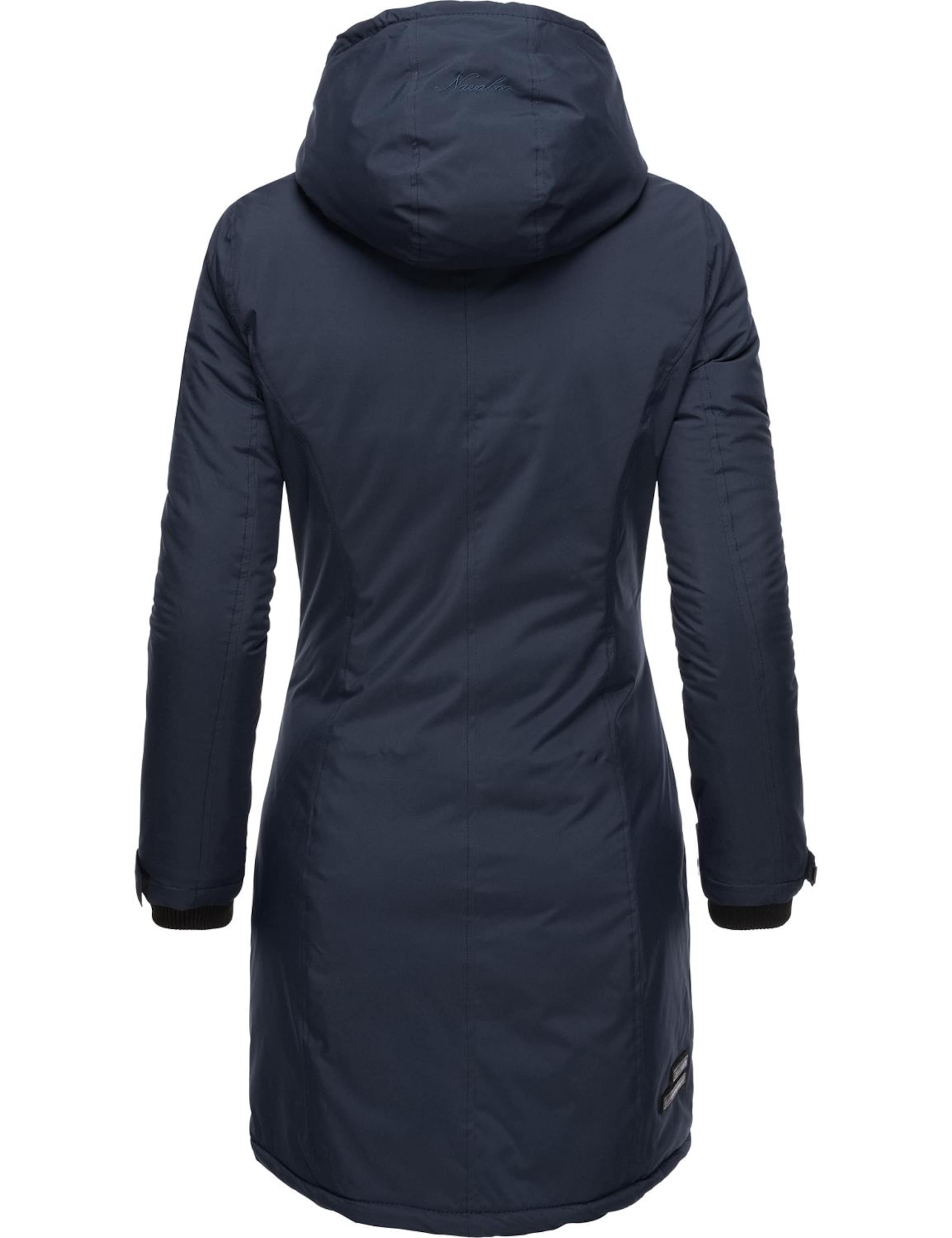 NAVAHOO Zimný kabát - Modrá