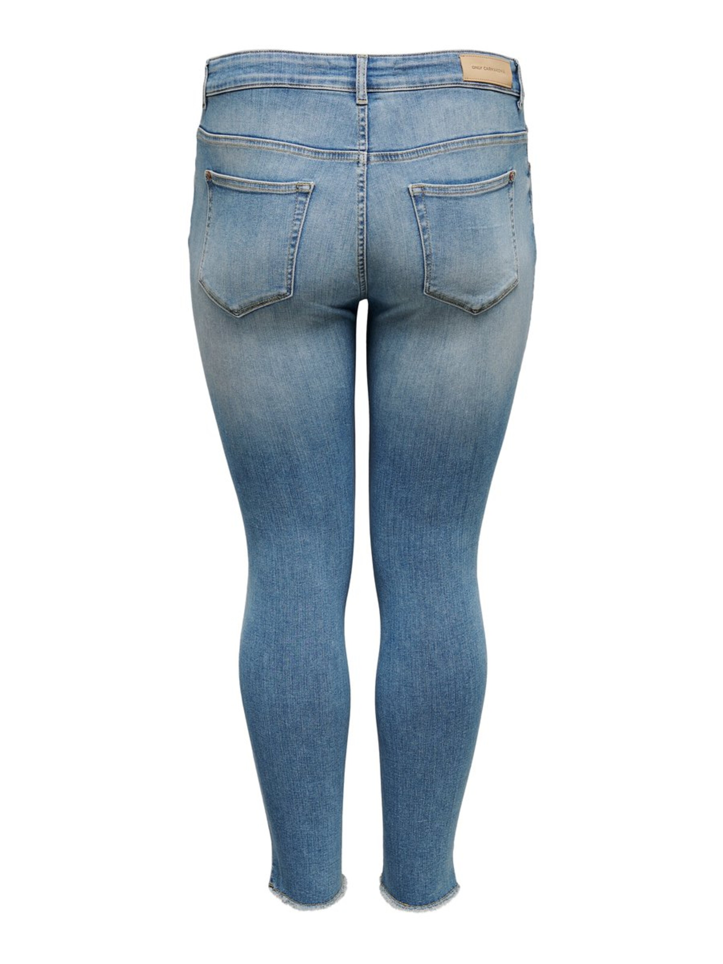 ONLY Carmakoma - Skinny Vaquero 'Willy' en azul