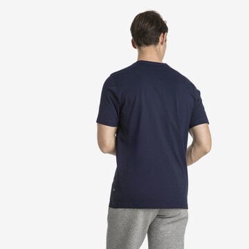 PUMA T-Shirt 'Essentials Small Logo' in Blau